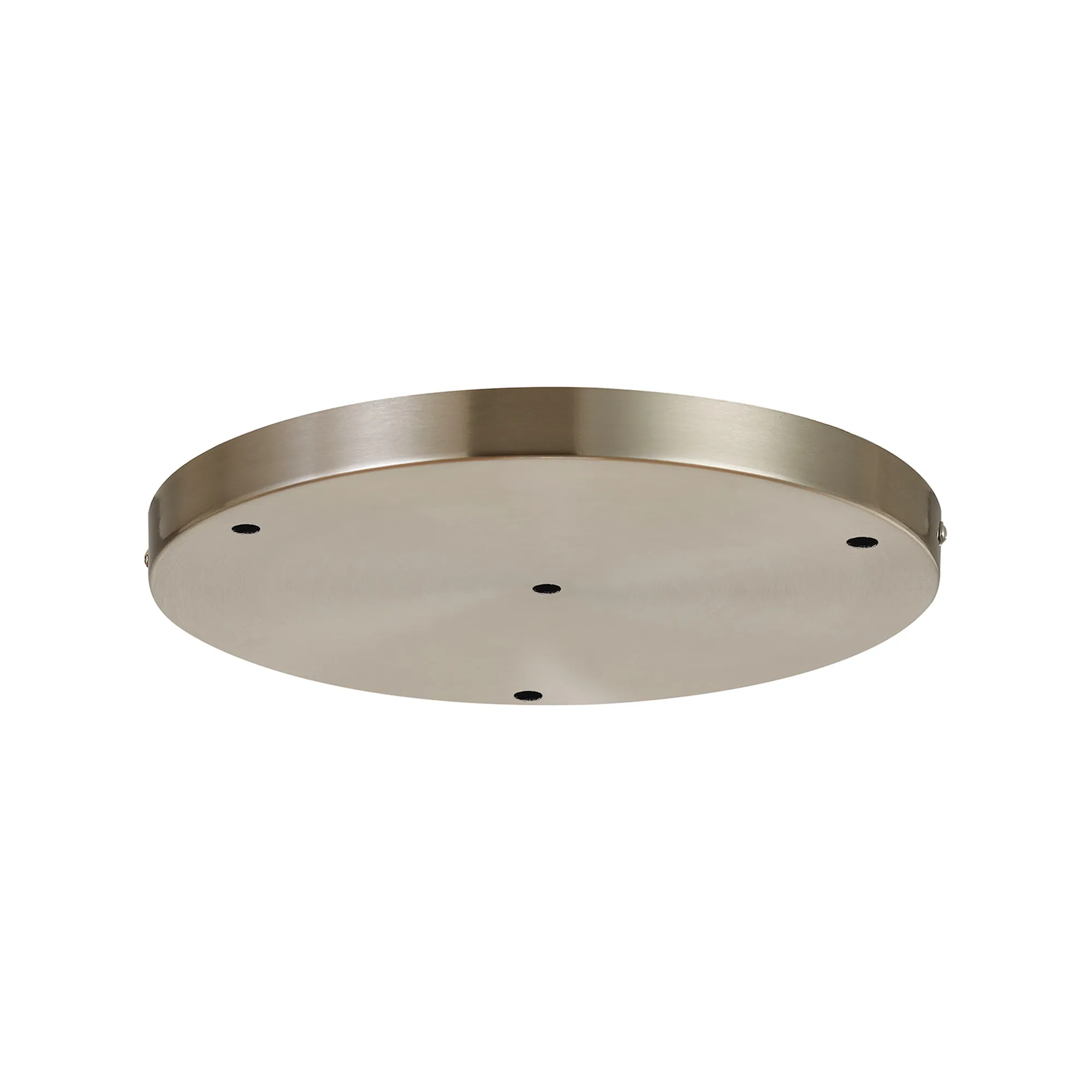 Hayes 4 Hole 28cm Round Ceiling Plate Satin Nickel